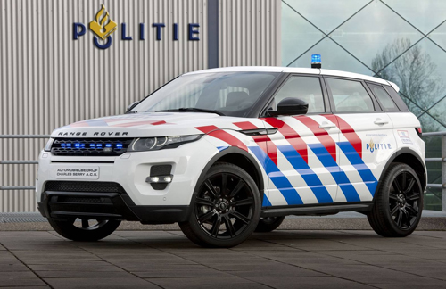 Range Rover Evoque rực rỡ trong sắc phục cảnh sát