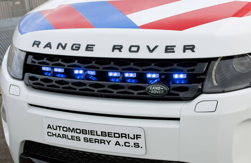 Range Rover Evoque rực rỡ trong sắc phục cảnh sát