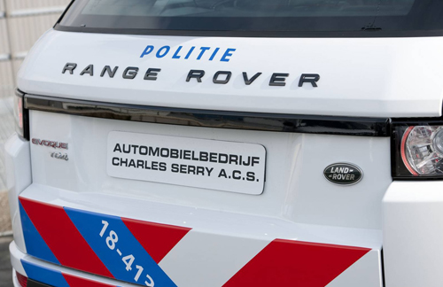 Range Rover Evoque rực rỡ trong sắc phục cảnh sát