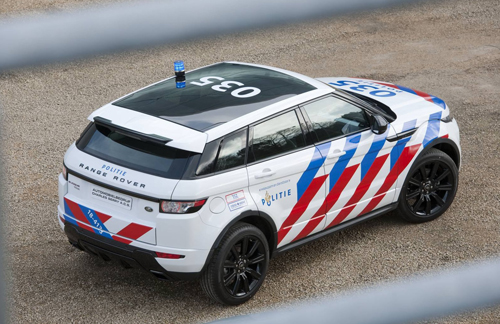 Range Rover Evoque rực rỡ trong sắc phục cảnh sát