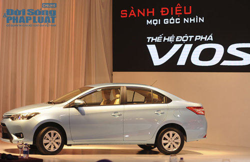 Toyota Vios 2014 chính thức ra mắt tại Việt Nam
