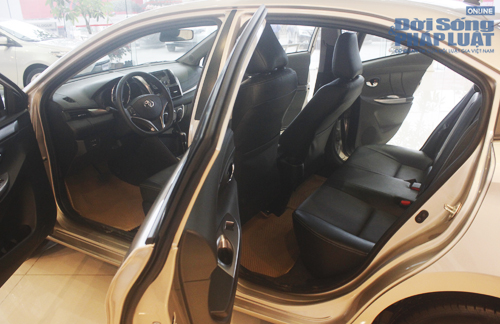 Hình ảnh thực tế của Toyota Vios 2014 tại Hà Nội