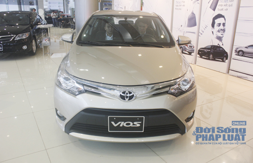 Hình ảnh thực tế của Toyota Vios 2014 tại Hà Nội