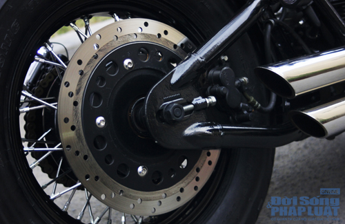 Honda Shadow độ Bobber cực ngầu của dân chơi Hà thành-13