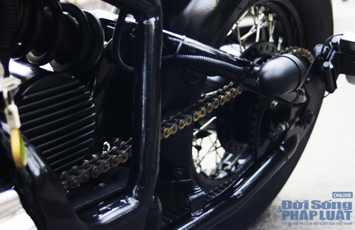 Honda Shadow độ Bobber cực ngầu của dân chơi Hà thành-15