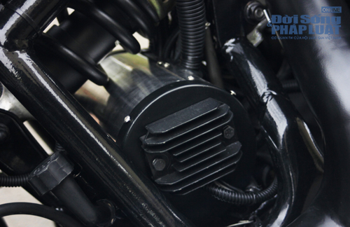 Honda Shadow độ Bobber cực ngầu của dân chơi Hà thành-18