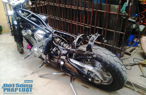 Honda Shadow độ Bobber cực ngầu của dân chơi Hà thành-22