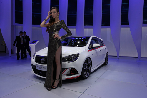 Những bóng hồng gợi cảm tại Bắc Kinh Auto Show 2014 (P.1)