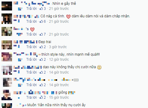 An Nguy xuất hiện với gương mặt thay đổi lạnh lùng