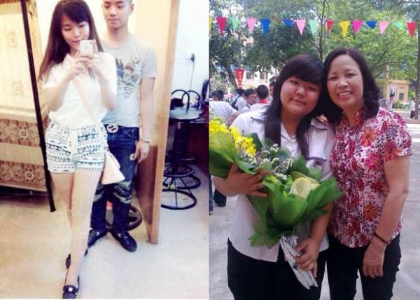 Gặp nữ sinh Hà Nội “lột xác” giảm 53kg trong 8 tháng