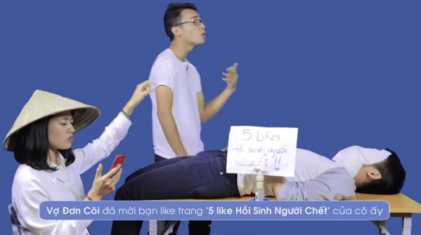 phản ánh hiện tượng sống ảo của bộ phận giới trẻ gây xôn xao