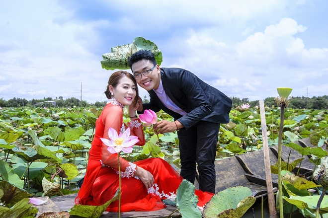 Ảnh cưới siêu hài hước của hot girl nhóm BB&BG