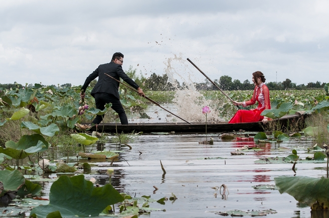 Ảnh cưới siêu hài hước của hot girl nhóm BB&BG