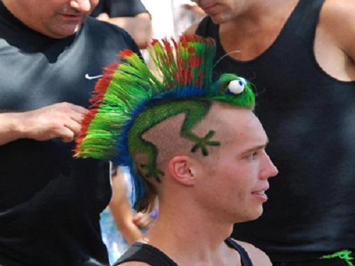 Những kiểu tóc “độc nhất vô nhị” của giới trẻ