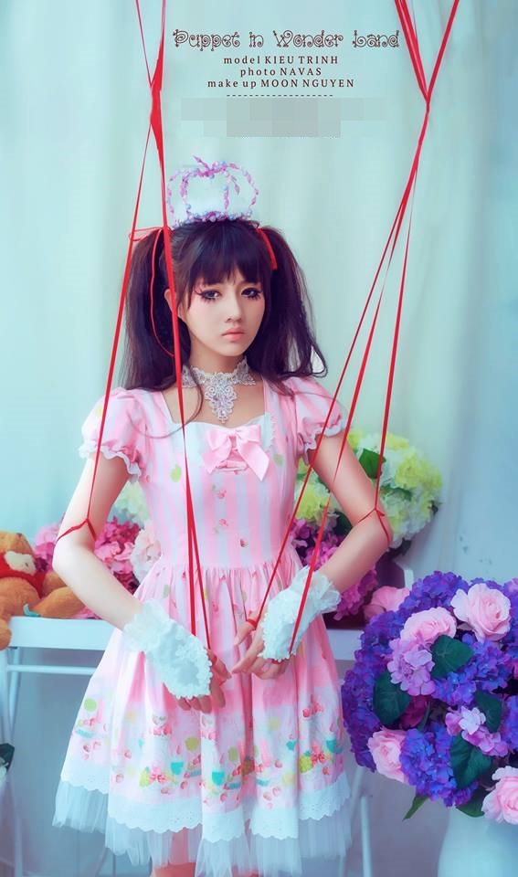 Hot girl Kiều Trinh hóa “ma nữ” xinh đẹp trong bộ ảnh Halloween