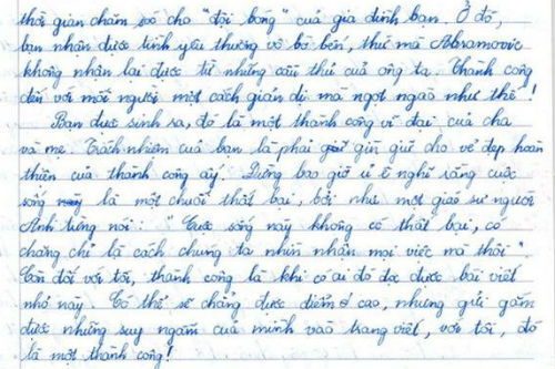 Bài văn 9 điểm cộng của học sinh lớp 10 gây xôn xao