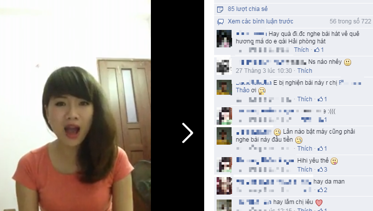 Thiếu nữ Hải Phòng chuyên hát nhạc quê hương cực “ngọt tai”