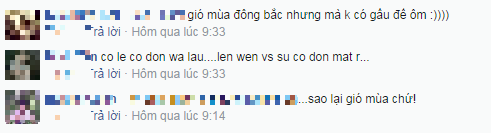 Gió mùa Đông Bắc về dân mạng rủ nhau “tìm gấu” 