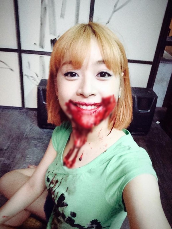 Những hình ảnh Halloween có một không hai của các hot teen Việt Những hình ảnh Halloween có một không hai của các hot teen Việt