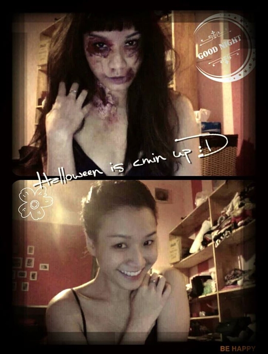 Những hình ảnh Halloween có một không hai của các hot teen Việt Những hình ảnh Halloween có một không hai của các hot teen Việt