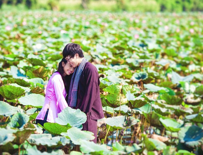 Trọn bộ ảnh cưới của cặp đôi 9X từng thuê rạp chiếu phim cầu hôn