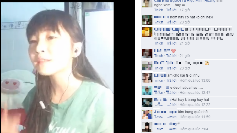 Clip: Hot girl Như Hexi hát rap về tình yêu “đốn tim” dân mạng Clip: Hot girl Như Hexi hát rap về tình yêu “đốn tim” dân mạng