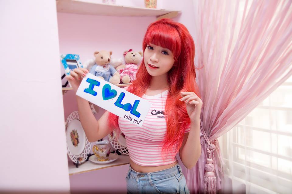 Nhan sắc hot girl Miu Nữ trong Liên Minh Huyền Thoại