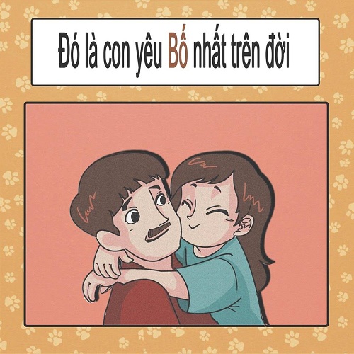 Hài hước sự khác biệt giữa “ông bố lý tưởng” và “bố”