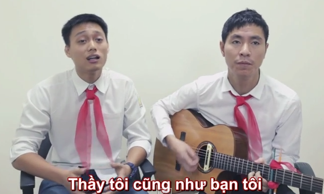 Ngày 20/11: Hài hước với ca khúc “Bụi phấn” phiên bản 2014