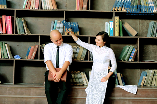 Cô dâu “tung cước”chú rể trong bộ ảnh cưới đậm chất võ thuật