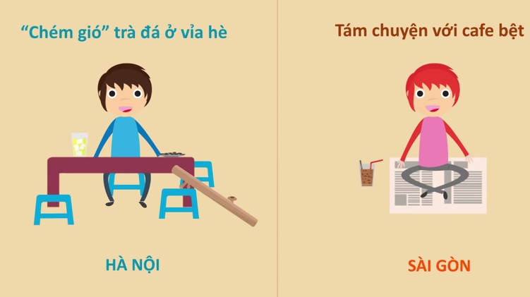 Video hài hước: 10 điểm khác nhau thú vị giữa Hà Nội và Sài Gòn