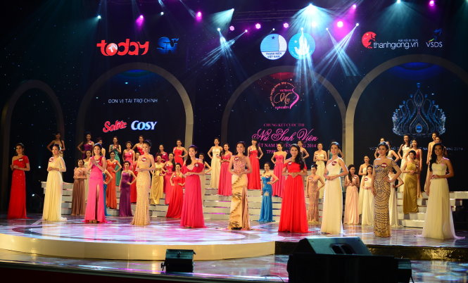 Nhan sắc hoa khôi “Nữ sinh viên Việt Nam duyên dáng 2014”