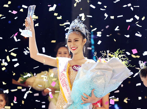 Nhan sắc hoa khôi “Nữ sinh viên Việt Nam duyên dáng 2014”