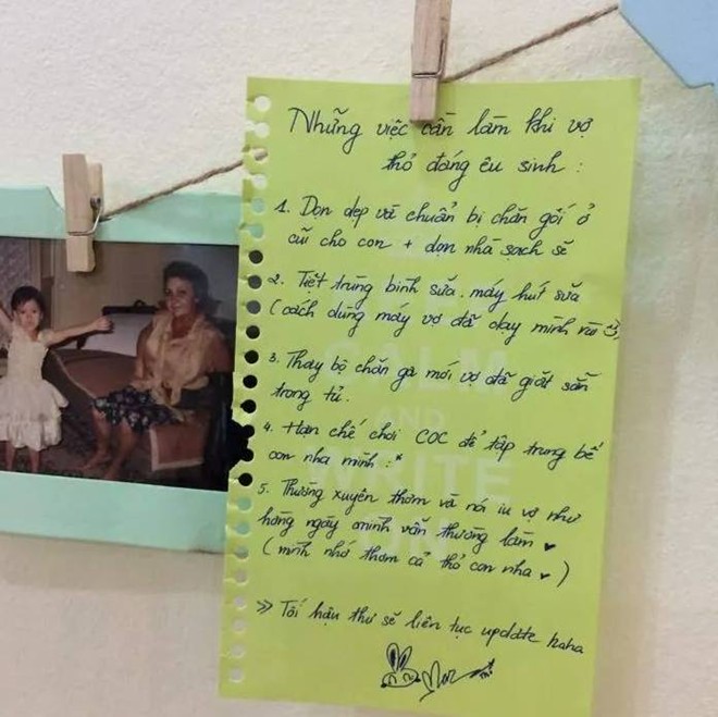 Hot girl Mai Thỏ bất ngờ gửi thư dặn chồng 5 điều trước khi sinh Hot girl Mai Thỏ bất ngờ gửi thư dặn chồng 5 điều trước khi sinh