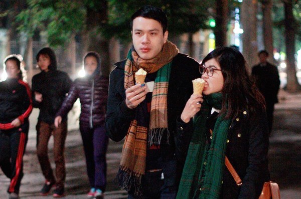 Những điều thú vị khi ăn kem vào mùa đông