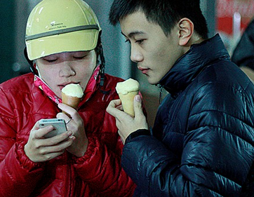 Những điều thú vị khi ăn kem vào mùa đông