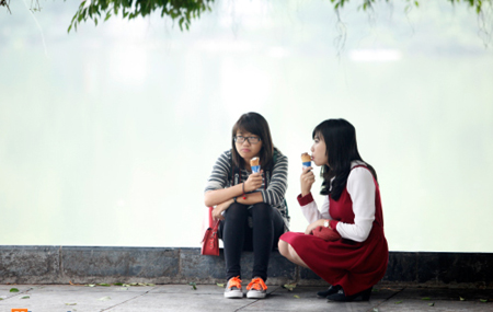 Những điều thú vị khi ăn kem vào mùa đông