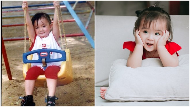 Em bé 18 tháng giống hệt Xuân Mai “điên đảo” dân mạng