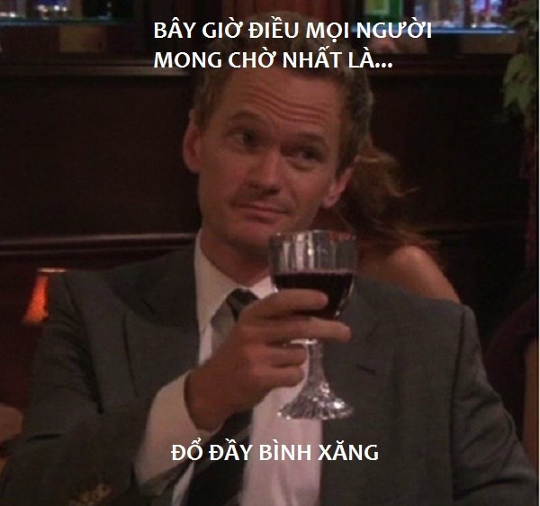 Ảnh chế hài hước nhân dịp xăng giảm giá lần thứ 9