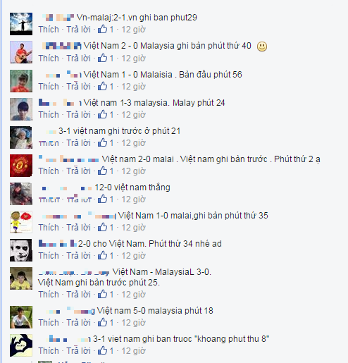 Dân mạng dồn dập dự đoán tỷ số trận bán kết Việt Nam – Malaysia