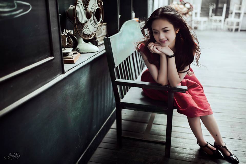 Gặp nữ xinh xứ Tuyên có gương mặt giống BTV Hoài Anh