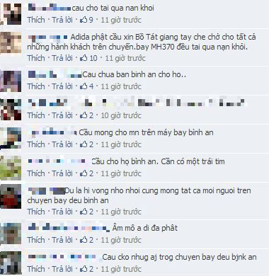 Cộng đồng mạng cùng cầu nguyện cho chuyến bay MH 370 Cộng đồng mạng cùng cầu nguyện cho chuyến bay MH 370