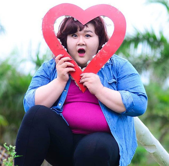 Thủy Tiên - cô nàng 100kg không tự ti mà rất yêu đời 