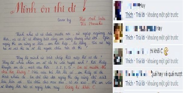 Lời chế  “Mình ôn thi đi” gây bão trong mùa thi 2014
