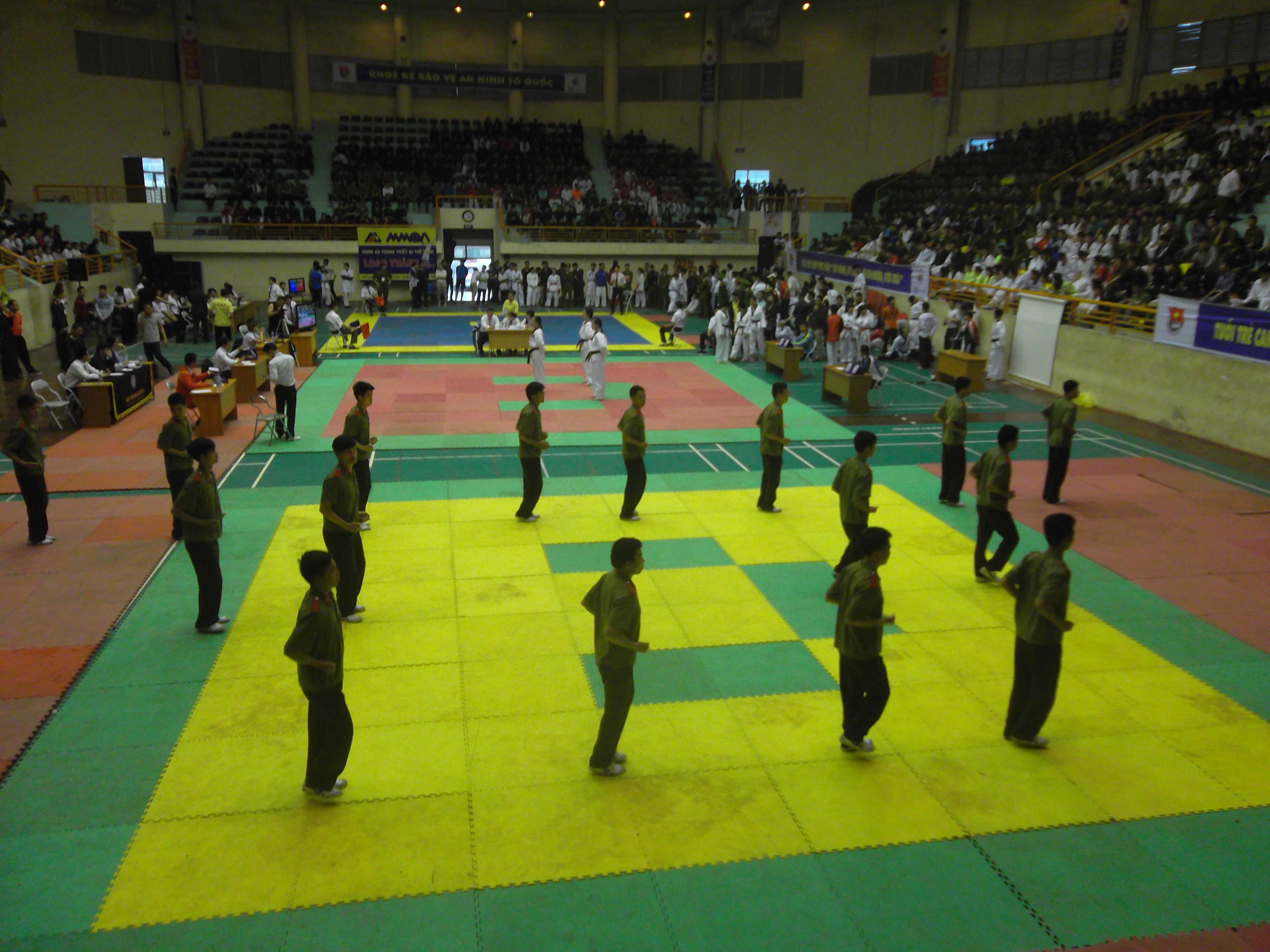 Sôi nổi Liên hoan Võ thuật thanh niên Công an nhân dân lần thứ 4