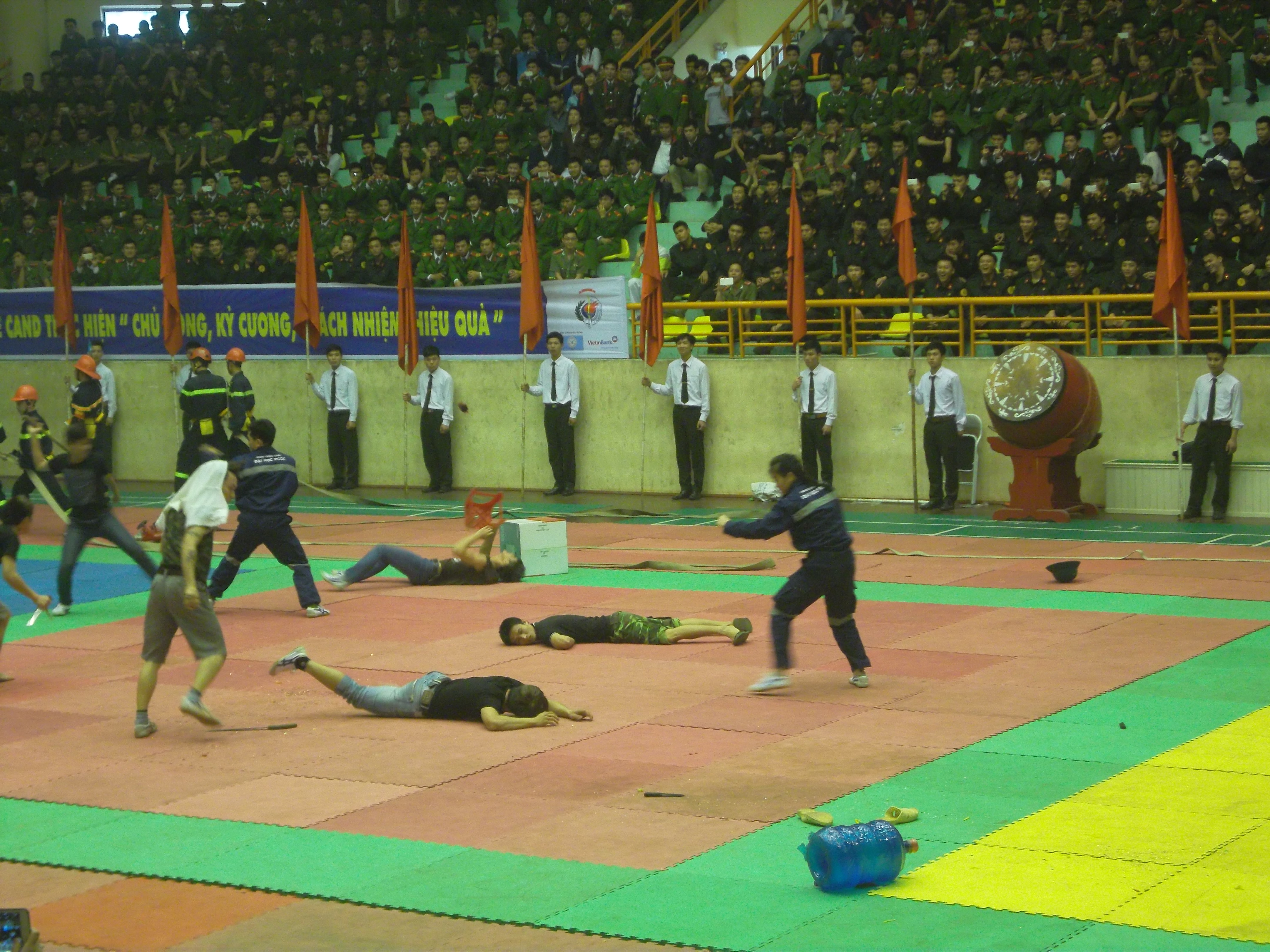 Sôi nổi Liên hoan Võ thuật thanh niên Công an nhân dân lần thứ 4