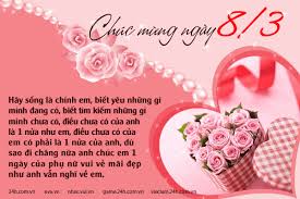Những tin nhắn hay, ý nghĩa mừng ngày 8/3