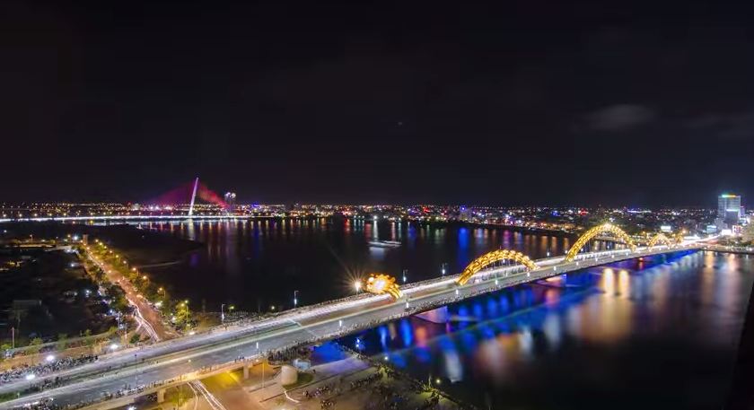 Choáng ngợp với vẻ đẹp của Đà Nẵng trong video Time lapse Da Nang
