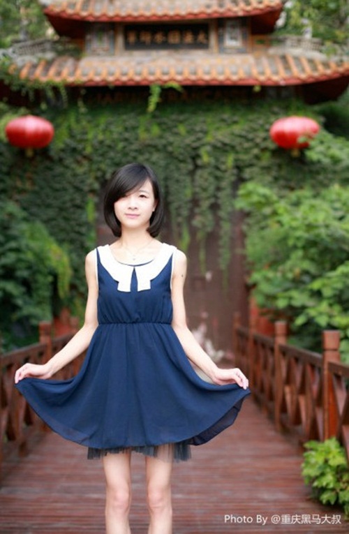 Xúc động hotgirl “Tây thi rau câu” nghỉ học để nuôi em