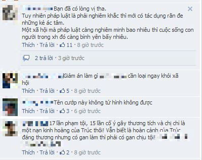 Dân mạng tranh cãi lá thư nạn nhân xin tha chết cho Hồ Duy Trúc Dân mạng tranh cãi lá thư nạn nhân xin tha chết cho Hồ Duy Trúc